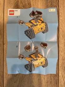 LEGO Ideas: Wall-E (21303) Complete with Box, Manual and Neck Fix Kit