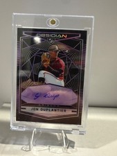 2019 Chronicles Obsidian Jon Duplantier #27 Electric Etch Purple Prizm (RC) /75