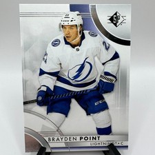 2023-24 Upper Deck SP Hockey Base Brayden Point #99 Tampa Bay Lightning