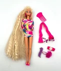 VTG Mattel Totally Hair Barbie Doll In Original Dress 1976 Head & 1966 Body