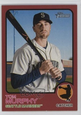 2022 Topps Heritage Target Mega Box Exchange Red Border Tom Murphy #134 0t0b