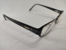 Coach Blondelle 2033 Black Glitter Crystal Eyeglasses Frames 135 Authentic