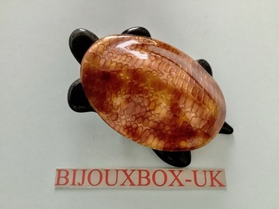LEA STEIN TORTOISE BROOCH. Best Selection Online.