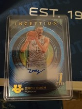 2022-23 Topps Bowman U Inception Rookie Autographs Zach Edey #RA-ZE Pink # 11/99