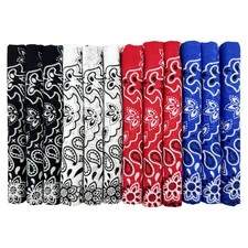 12 Pack Soft Cotton Bandanas Scarf Headwrap For Men Women Unisex