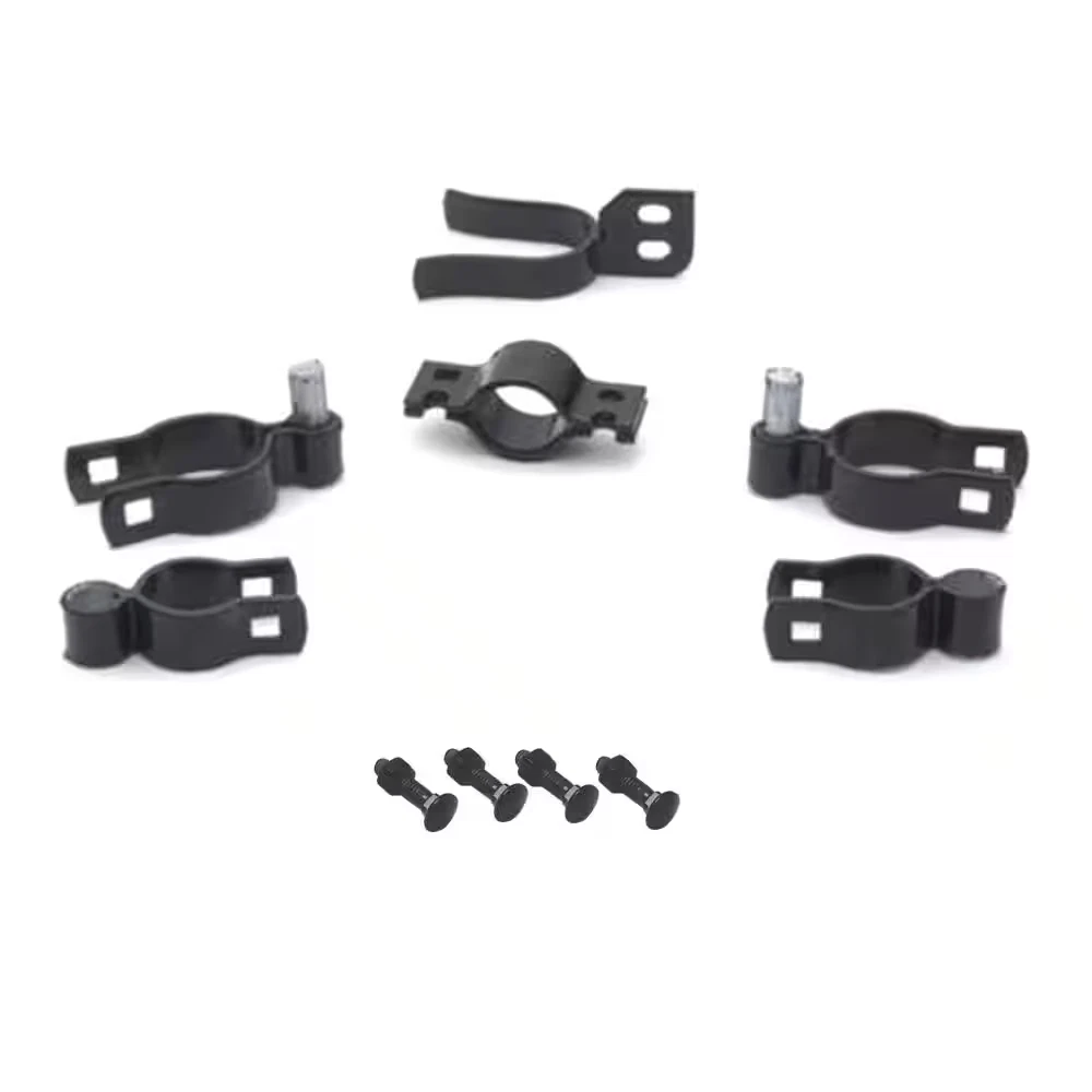 2-3/8 In. Black Walk Gate Kit