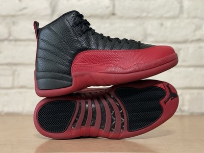 Nike Air Jordan 12 Retro 2025 Flu Game Black Red CT8013-002 Men Sz 9 B-Grade New