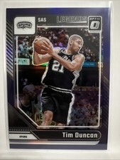 2024-25 Optic Tim Duncan Purple Holo #248 San Antonio Spurs