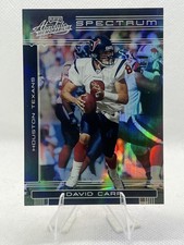 #65 David Carr 2006 Playoff Absolute Memorabilia Spectrum Black #/100 Free Ship