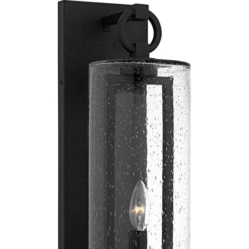 Quoizel RDN8406 Redan 22" Tall Outdoor Wall Sconce - Black - Picture 4 of 7