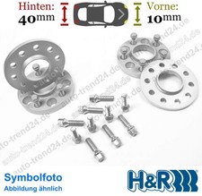 Spurplatten vorne 10mm & hinten 40mm/Achse u.a.: Skoda Fabia II Combi 545 07-14