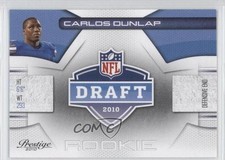 2010 Playoff Prestige NFL Draft Class Carlos Dunlap #13 0j0