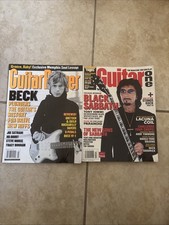 Lot 2 Magazines Guitar One July 2006 Sabbath Iommi Guitar Player Beck No Doubt
