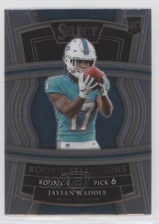 2021 Panini Select Rookie Selections Jaylen Waddle #RS-8 5r6