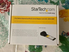 StarTech EC1S952 1-Port Native ExpressCard RS232 Serial Adapter Card with 16950
