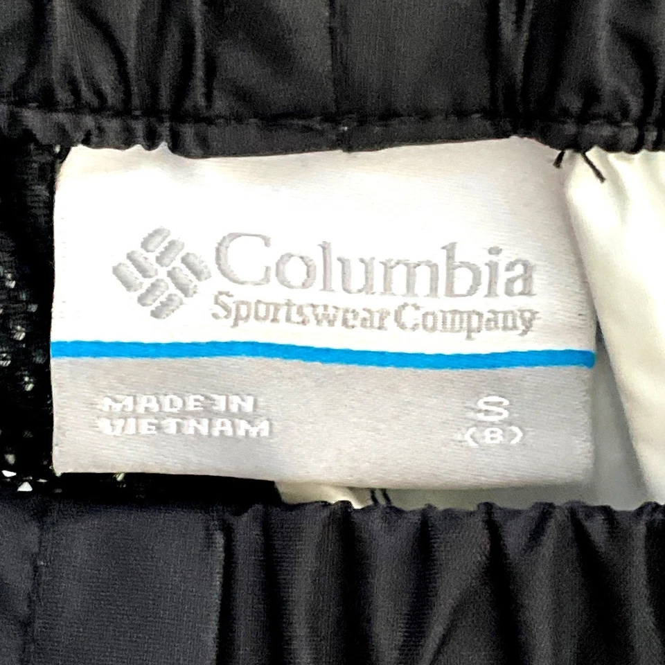 Columbia Omni-Tech Youth Waterproof Packable Rain Pants Black Kids Size 8 Hiking - Image 4 of 4