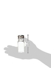 Winco G-109 Square Shakers with Mushroom Tops, 2-Ounce