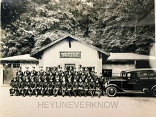 Vintage 1930s NY NJ Palisades Interstate Park Police PIP Photo Patrol Wagon