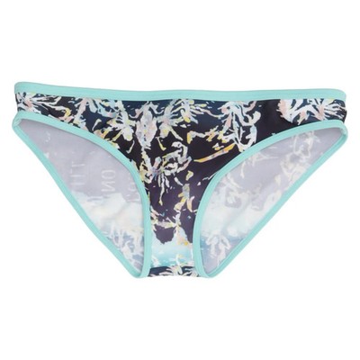 DKNY, Bikiniunterteil, Größe: M, Blau/Mehrfarbig, Elasthan/Polyamid, Print #sWt