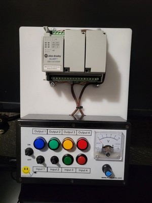 Allen-Bradley Micro820 SPS Trainer   Micro800 PLC Trainingskit