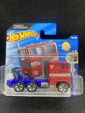 Hot Wheels 2025 Optimus Prime Screen Time 6/10 Short Card
