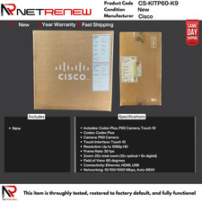 NEW CS-KITP60-K9  Cisco  Webex Room Kit Plus ...