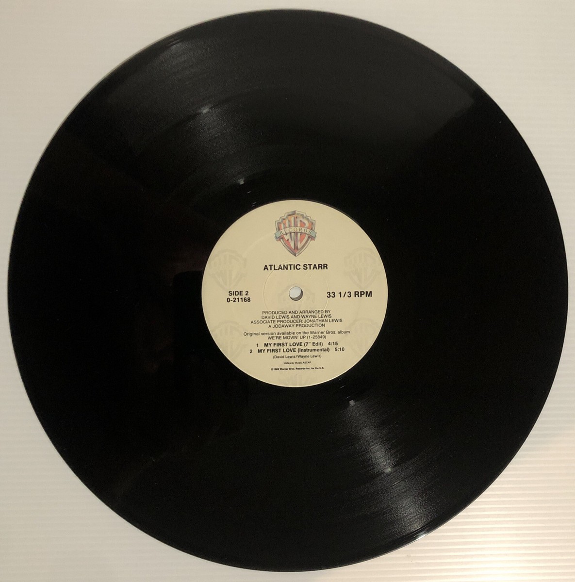 Atlantic Starr - My First Love 1989-12' Single Record | eBay