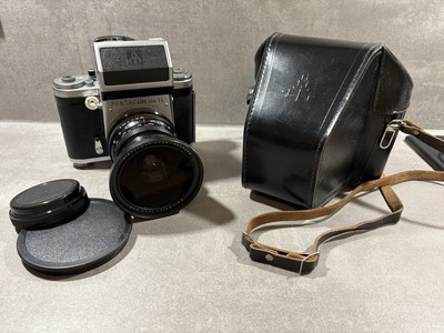 Pentacon Six TL mit Flektogon 4/50, Prismen TTL Sucher, Winkelsucher  - Getestet