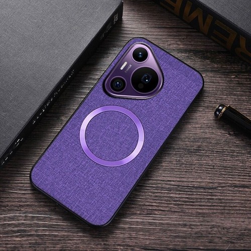 For Huawei Pura 70 Ultra ,70 Pro, 70 Magnetic Cloth Pattern Shockproof Back Case - Picture 10 of 18