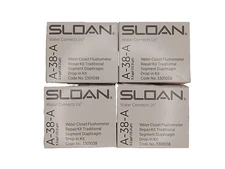  4 Sloan Water Closet Flushometer Repair Kit A-38-A
