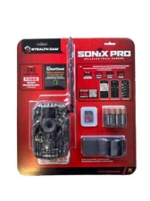 Stealth Cam Sonix Pro 36 MP Cellular Trail Camera Dual Sim 80 ft. Range, 32GB SD