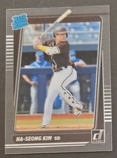 2021 Chronicles Clearly Donruss #14 Ha-Seong Kim PADRES Rated Rookie card NM/MT
