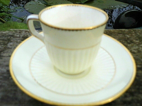 Minton cup & saucer demitasse dated 1891 - Picture 4 of 10