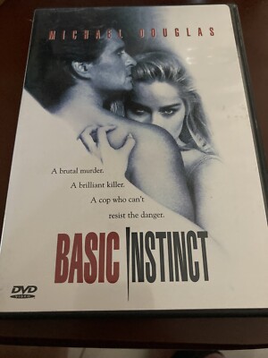 Basic Instinct (DVD, 1997, WS, FF) Case, Disc, Pre-Owned {MLB1}
