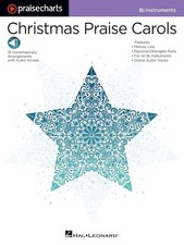 PraiseCharts Christmas Praise Carols B-Flat Instruments MUSIC BOOK/AUDIO ACCES