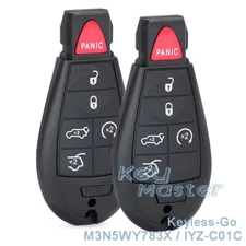 for Jeep Grand Cherokee 2008-2013 Proximity Keyless-Go Remote Key Fob IYZ & M3N