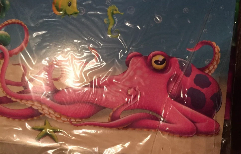 Accesorios de criatura marina sirena Luau vida marina fiesta cumpleaños decoración Foto 2 de 4