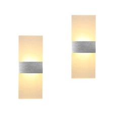 wall led light lamp modern sconce indoor lights bedroom lighting lamp up down