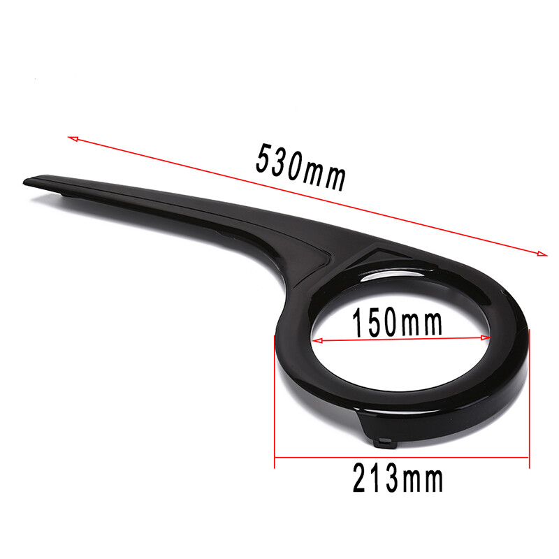 Black ABS Plastic Bicycle Chain Guard Cover Bike Chain Cover Shell 40