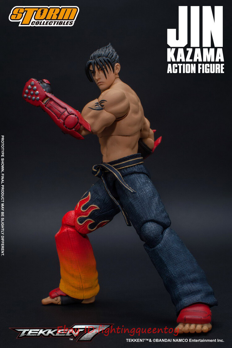 Storm Toys BNTK03 JIN KAZAMA - TEKKEN 7 1/12 Scale Figure Model