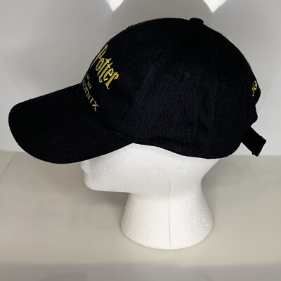 Vintage Harry Potter Hat Order of the Phoenix Cap Black Vintage Harry Potter Hat Order of the Phoenix Cap Black