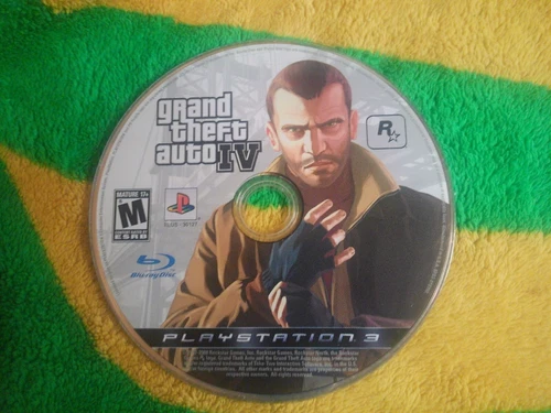 Grand Theft Auto IV (4) Sony PlayStation 3 Disk Only (Tested and Resurfaced)