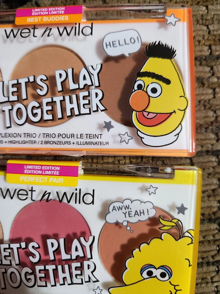 Wet'n Wild Sesame Street Complexion Highlighter Blush Best Buddies Perfect Pair  - Image 3 of 4
