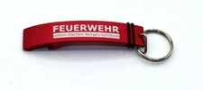 Feuerwehr Schlüsselanhänger Flaschenöffner mit Lasergravur Feuerwehr Geschenk
