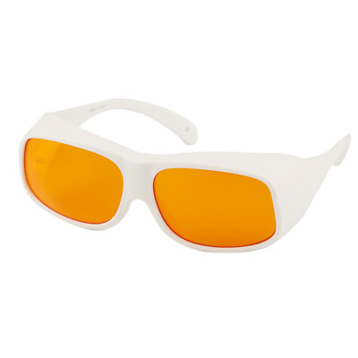 FREEMASCOT Occhiali di protezione laser professionali con lunghezza d'onda OD 6 190nm-490nm, viola/blu per 405nm, 445nm, 450nm, 473nm (Style 1B FREEMASCOT Occhiali di protezione laser professionali con lunghezza d'onda OD 6 190nm-490nm, viola/blu per 405nm, 445nm, 450nm, 473nm (Style 1B