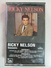RICKY NELSON SOUVENIRS CASSETTE TAPE TESTED: PLAYS GREAT  OLDIES L4N 10205 OOP