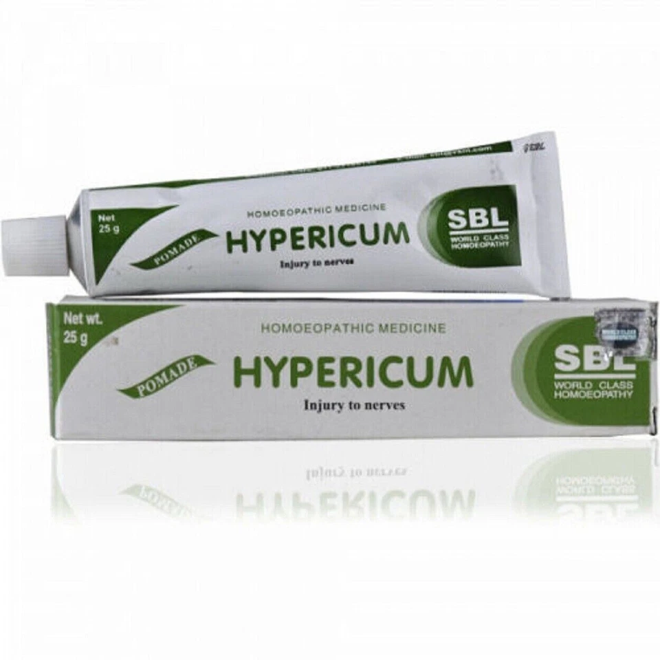 SBL HYPERICUM OINTMENT 25g Homeopathic Remedy