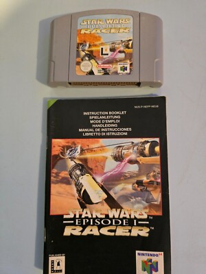 N64 Star Wars Episode Racer Nintendo 64 PAL UK Multiplayer