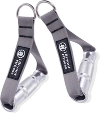 Fitness Metal Gym Handles for Cable Machine Attachment Heavy Duty Aluminum Alloy