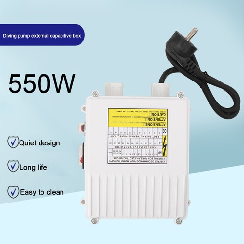 6A/8A/10A switching control box switch box for deep well pump 550W-1100W 30uF-45uF - Picture 2 of 33